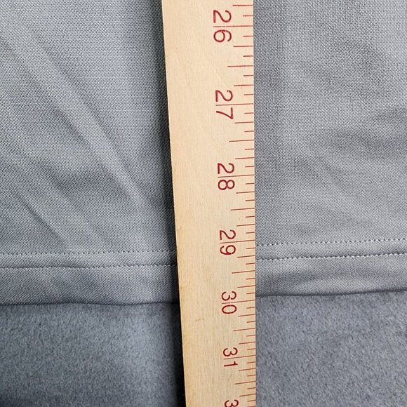 Callaway Polo Golf Shirt Men's Size Large Gray Short Sleeve Top - Picture 9 of 11